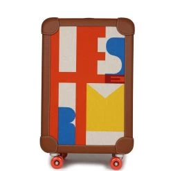 Hermès Hermes R.M.S. Cabine 55 Rolling Suitcase Multicolor Canvas -Online Bag Store H FBSLG 240103 1 SH 05