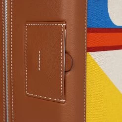Hermès Hermes R.M.S. Cabine 55 Rolling Suitcase Multicolor Canvas -Online Bag Store H FBSLG 240103 1 SH 10
