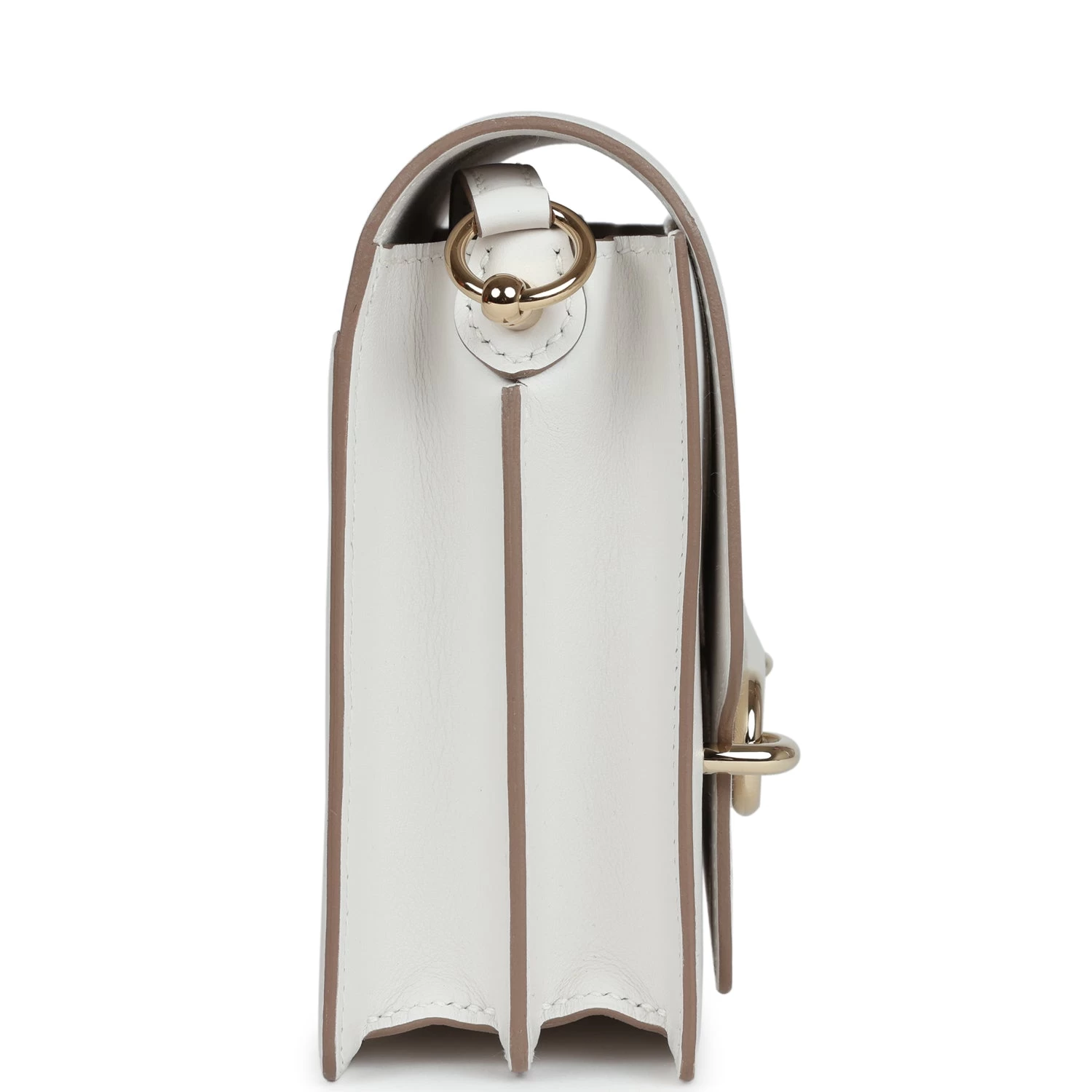 Hermès Hermes Mini Sac Roulis Gris Pale Swift Permabrass Hardware 5 Hermès Hermes Mini Sac Roulis Gris Pale Swift Permabrass Hardware - Image 3