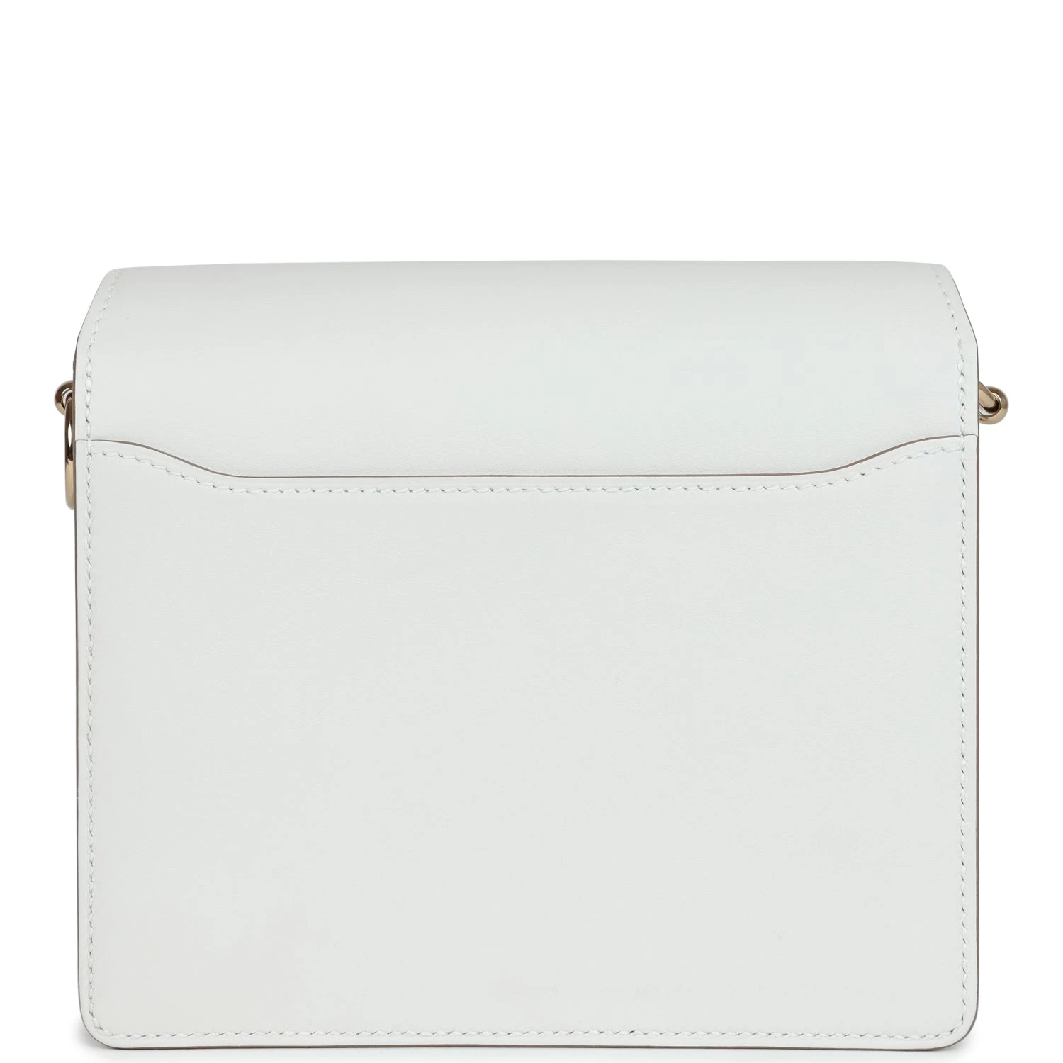 Hermès Hermes Mini Sac Roulis Gris Pale Swift Permabrass Hardware 6 Hermès Hermes Mini Sac Roulis Gris Pale Swift Permabrass Hardware - Image 4