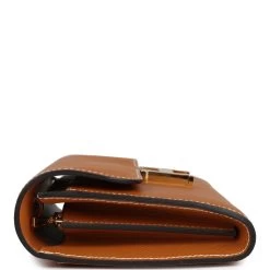 Hermès Hermes Constance To Go Wallet Toffee Epsom Gold Hardware -Online Bag Store H FBSLG 240115 2 05