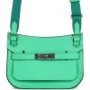 Hermès Hermes Mini Jypsiere Vert Comic Evercolor Palladium Hardware -Online Bag Store H FBSLG 240117 3 MV 01