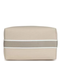 Hermès Hermes Bride-A-Brac GM Neutral Toile Canvas Palladium Hardware -Online Bag Store H FBSLG 240118 1 06