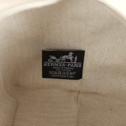 Hermès Hermes Bride-A-Brac GM Neutral Toile Canvas Palladium Hardware -Online Bag Store H FBSLG 240118 1 10