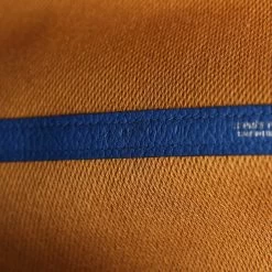 Hermès Hermes Garden Party 36 Bleu France Negonda And Ecru Canvas Palladium Hardware -Online Bag Store H FBSLG 240122 1 CC 09