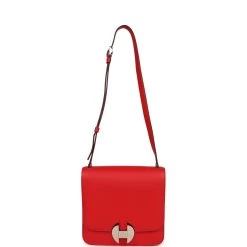Hermès Hermes 2002-20 Rouge De Coeur Evercolor Palladium Hardware -Online Bag Store H FBSLG 240201 1 SB 06