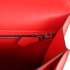 Hermès Hermes 2002-20 Rouge De Coeur Evercolor Palladium Hardware -Online Bag Store H FBSLG 240201 1 SB 11