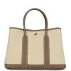 Hermès Hermes Garden Party 30 Ecru Toile And Etoupe Negonda Palladium Hardware -Online Bag Store H FBSLG 240201 5 TC 01