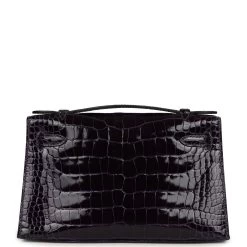 Hermès Hermes Kelly Pochette Amethyst Shiny Alligator Gold Hardware -Online Bag Store H FBSLG 240202 2 05 4fe896e4 a4ea 4c35 b110 ad0219685880