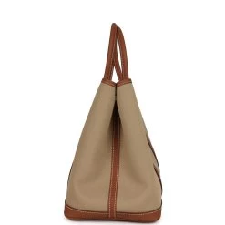 Hermès Hermes Garden Party 36 Trench Canvas & Gold Negonda Palladium Hardware 11 Hermès Hermes Garden Party 36 Trench Canvas & Gold Negonda Palladium Hardware -Online Bag Store H FBSLG 240202 4 TC 04