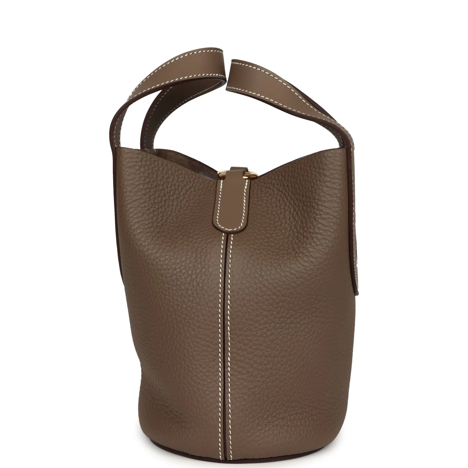 Hermès Hermes In-The-Loop 18 Etoupe Clemence And Swift Gold Hardware 5 Hermès Hermes In-The-Loop 18 Etoupe Clemence And Swift Gold Hardware - Image 3