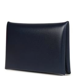 Hermès Hermes Calvi Card Holder Bleu Abysse Box Palladium Hardware 13 Hermès Hermes Calvi Card Holder Bleu Abysse Box Palladium Hardware -Online Bag Store H FBSLG 240206 4 03