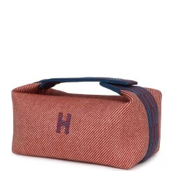 Hermès Hermes Bride-a-Brac PM Tomette Natte Canvas Palladium Hardware -Online Bag Store H FBSLG 240209 1 03