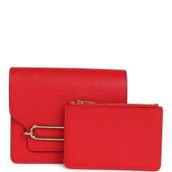 Hermès Hermes Roulis Slim Wallet Rouge De Coeur Chevre Gold Hardware -Online Bag Store H FBSLG 240227 1 JL 08