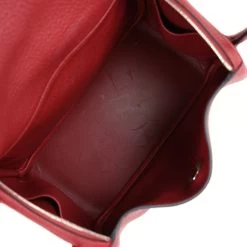 Hermès Hermes Lindy 26 Rubis Clemence Palladium Hardware -Online Bag Store H FBSLG 240229 2 RH 09