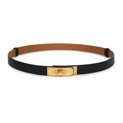 Hermès Hermes Kelly Pocket 18 Belt Black Epsom Gold Hardware 18 Hermès Hermes Kelly Pocket 18 Belt Black Epsom Gold Hardware -Online Bag Store H FBSLG 240311 1 GT 07