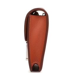 Hermès Hermes Constance Slim Wallet Brique Evercolor Palladium Hardware -Online Bag Store H FBSLG230808 2 JH 04