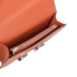 Hermès Hermes Constance Slim Wallet Brique Evercolor Palladium Hardware -Online Bag Store H FBSLG230808 2 JH 09