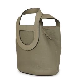 Hermès Hermes In-The-Loop 18 Sauge Clemence And Swift Gold Hardware -Online Bag Store H FN 230921 1 03