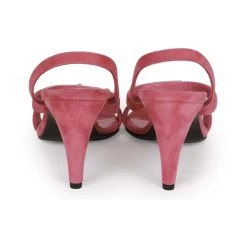 Hermès Hermes Glamour 75 High Heels Rose Aphrodite Suede 38 -Online Bag Store H HLS 230407 1 06