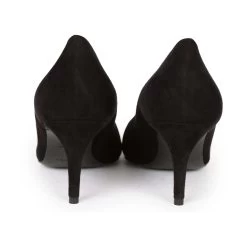 Hermès Hermes Blush Pump Black Suede Rose Gold Hardware 38 -Online Bag Store H HLS 230414 1 06