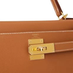 Hermès Hermes Kelly Sellier 28 Gold Madame Gold Hardware -Online Bag Store H K 011222 1 7