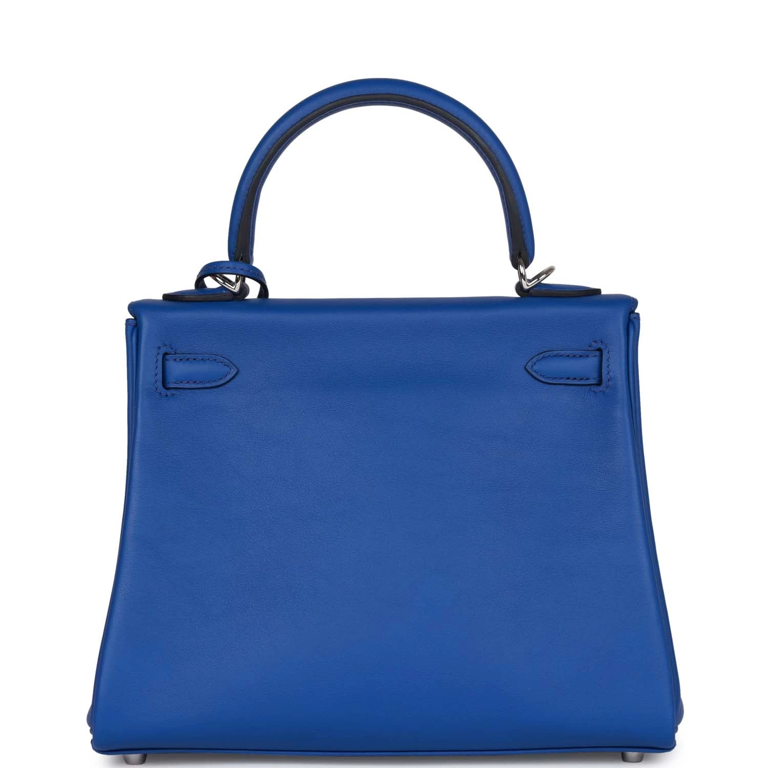 Hermès Hermes Kelly Retourne 25 Bleu Royal Swift Palladium Hardware 6 Hermès Hermes Kelly Retourne 25 Bleu Royal Swift Palladium Hardware - Image 4