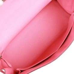 Hermès Hermes Kelly Retourne 32 Rose Azalee Clemence Palladium Hardware -Online Bag Store H K 020823 1 09