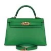 Hermès Hermes Kelly Sellier 20 Bambou Chevre Gold Hardware -Online Bag Store H K 230306 3 01