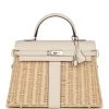 Hermès Hermes Picnic Kelly 35 Nata Swift Palladium Hardware -Online Bag Store H K 230510 1 01