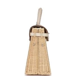 Hermès Hermes Picnic Kelly 35 Nata Swift Palladium Hardware -Online Bag Store H K 230510 1 04