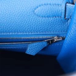 Hermès Hermes Kelly Retourne 32 Bleu France Togo Palladium Hardware -Online Bag Store H K 230512 1 10