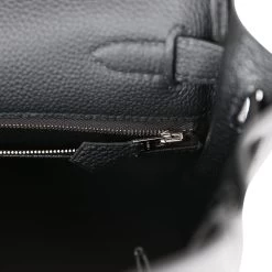 Hermès Hermes Kelly Retourne 28 Black Togo Palladium Hardware -Online Bag Store H K 230523 1 10