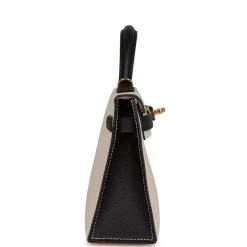 Hermès Hermes Special Order (HSS) Kelly Sellier 20 Craie And Black Epsom Gold Hardware -Online Bag Store H K 230620 1 04
