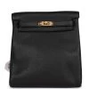 Hermès Hermes Kelly Ado Backpack Black Clemence Gold Hardware -Online Bag Store H K 230705 3 01