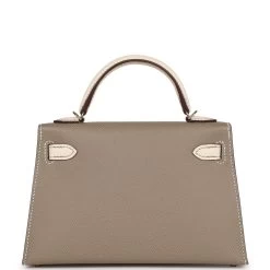 Hermès Hermes Special Order (HSS) Kelly 20 Nata And Gris Asphalte Epsom Sellier Gold Hardware 13 Hermès Hermes Special Order (HSS) Kelly 20 Nata And Gris Asphalte Epsom Sellier Gold Hardware -Online Bag Store H K 230724 2 05