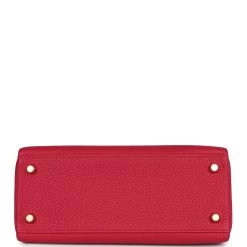 Hermès Hermes Kelly Retourne 25 Framboise Togo Gold Hardware 15 Hermès Hermes Kelly Retourne 25 Framboise Togo Gold Hardware -Online Bag Store H K 231003 1 06