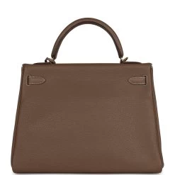 Hermès Pre-owned Hermes Kelly Retourne 32 Etoupe Togo Gold Hardware 14 Hermès Pre-owned Hermes Kelly Retourne 32 Etoupe Togo Gold Hardware -Online Bag Store H K 231018 1 05