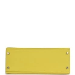 Hermès Hermes Kelly Sellier 28 Lime Epsom Palladium Hardware -Online Bag Store H K 231018 2 06