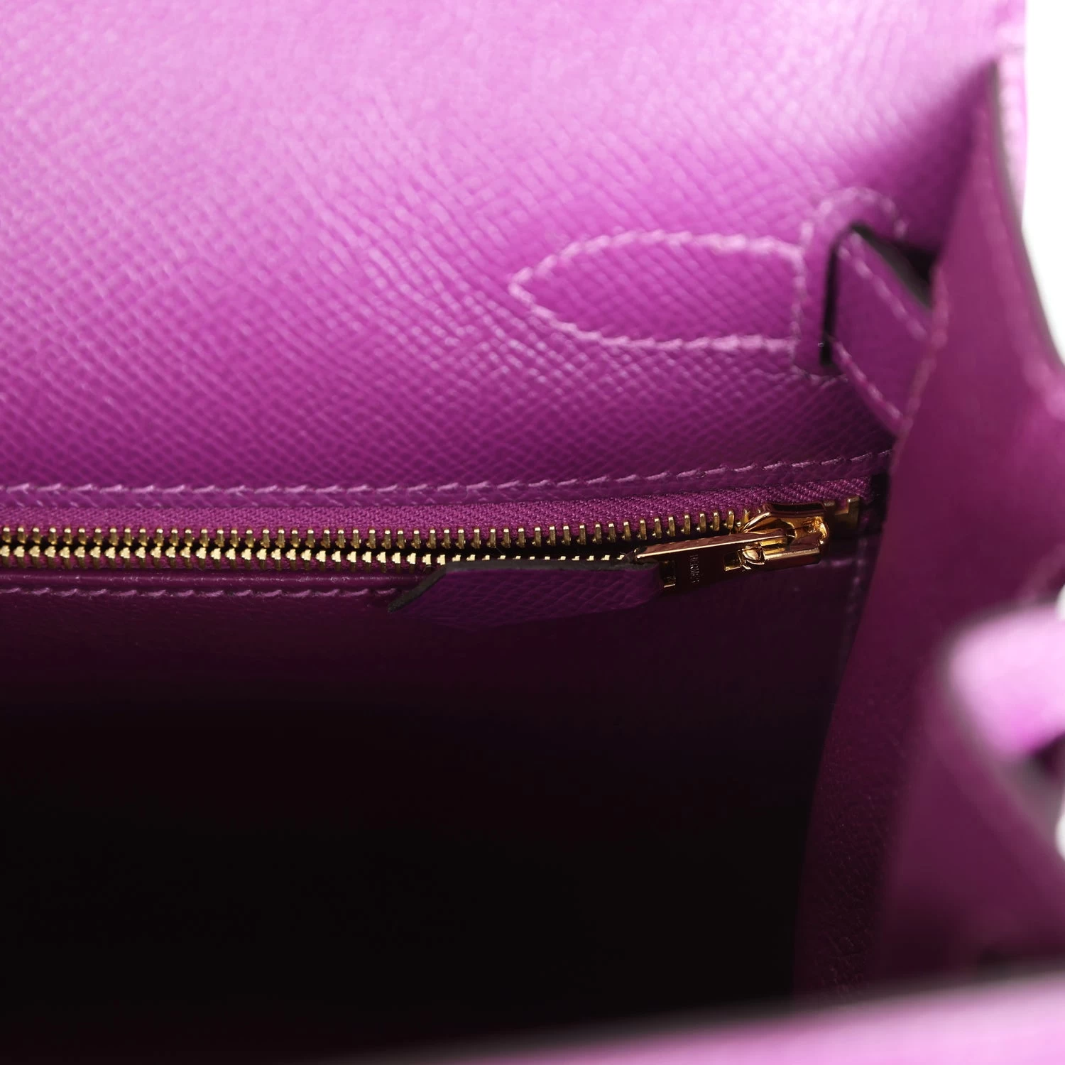 Hermès Pre-owned Hermes Kelly Sellier 28 Anemone Epsom Gold Hardware 11 Hermès Pre-owned Hermes Kelly Sellier 28 Anemone Epsom Gold Hardware - Image 9