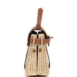 Hermès Hermes Mini Picnic Kelly 20 Gold Swift Palladium Hardware -Online Bag Store H K 231228 3 04