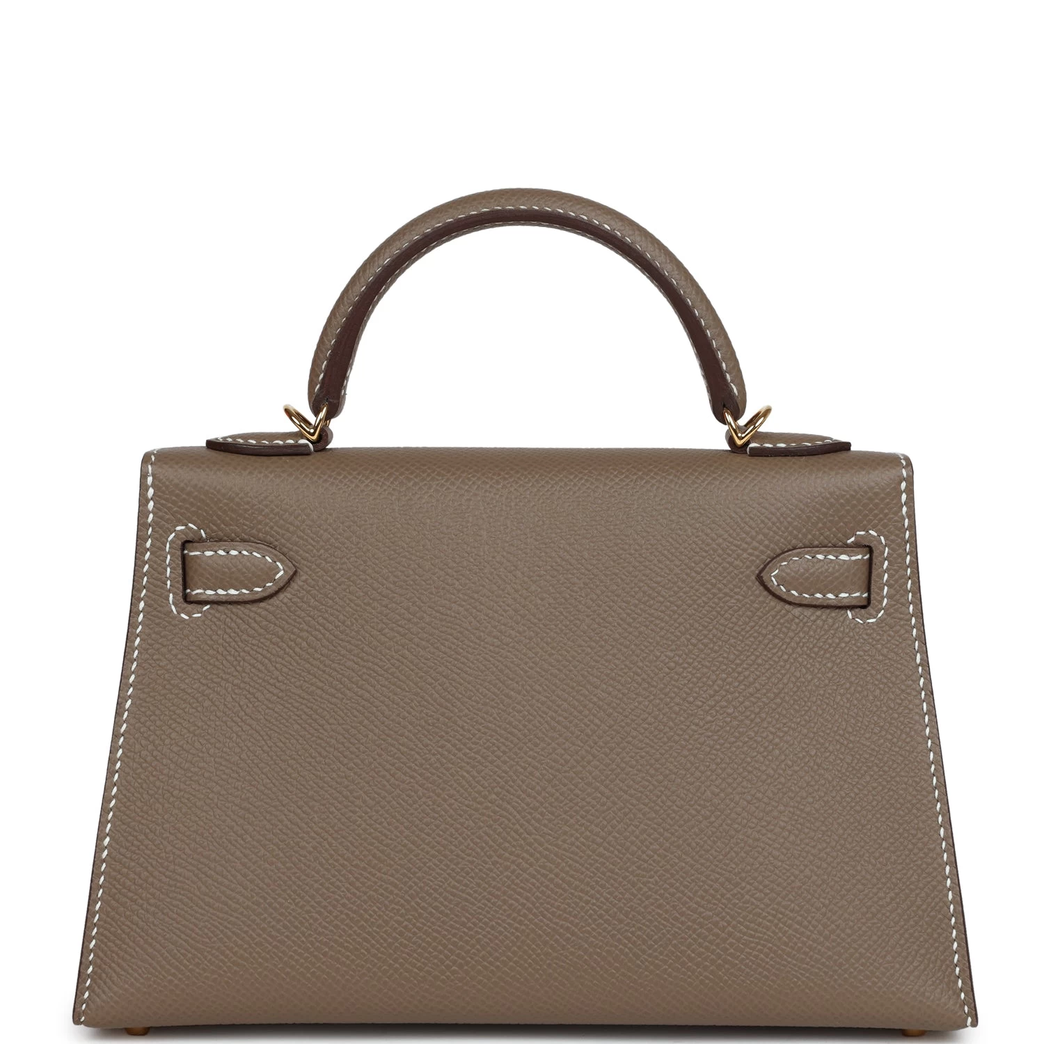 Hermès Hermes Kelly Sellier 20 Etoupe Epsom Gold Hardware 6 Hermès Hermes Kelly Sellier 20 Etoupe Epsom Gold Hardware - Image 4