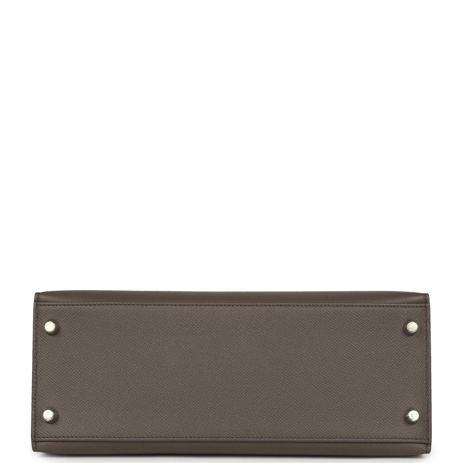Hermès Pre-owned Hermes Kelly Sellier 28 Etain Epsom Palladium Hardware 8 Hermès Pre-owned Hermes Kelly Sellier 28 Etain Epsom Palladium Hardware - Image 6