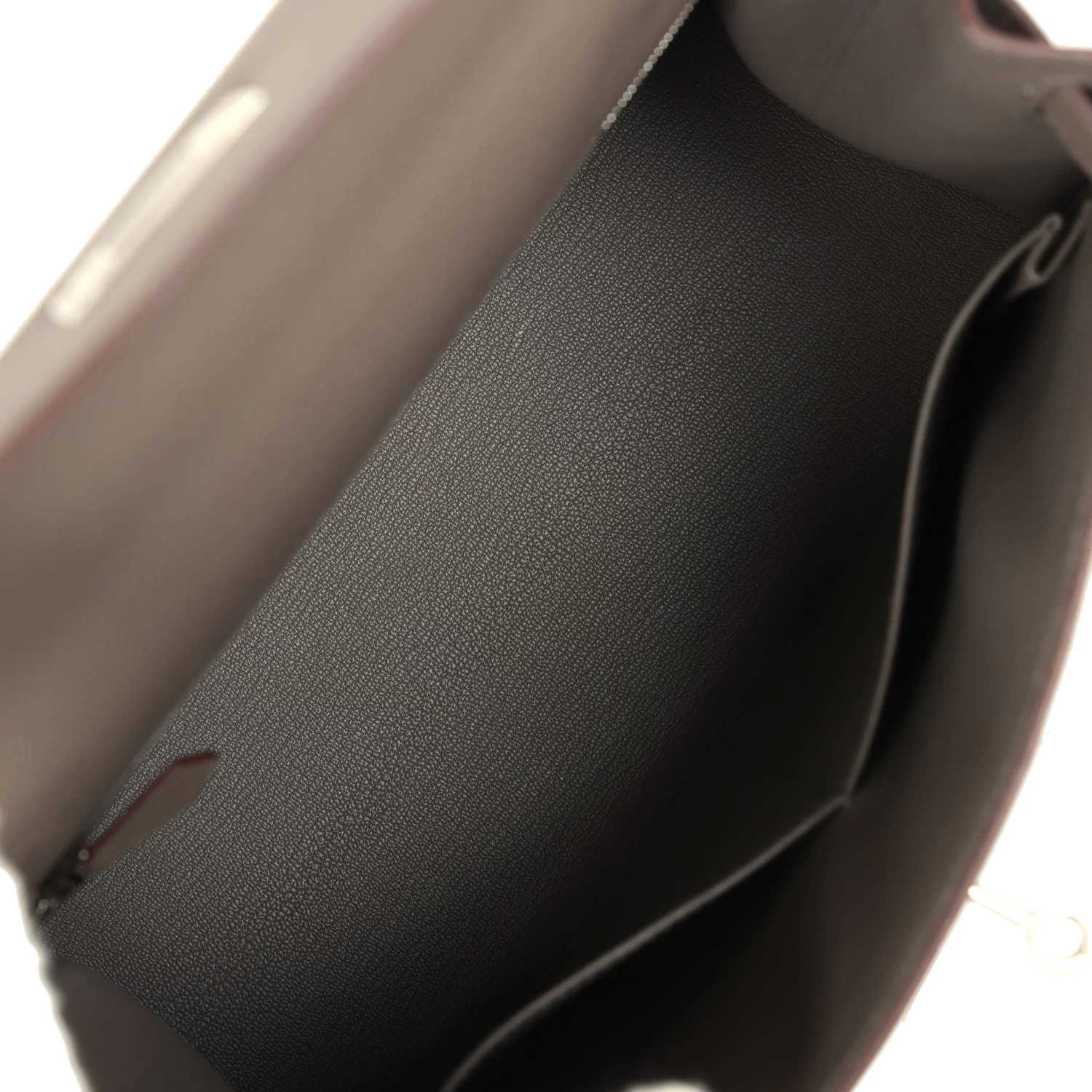 Hermès Pre-owned Hermes Kelly Sellier 28 Etain Epsom Palladium Hardware 10 Hermès Pre-owned Hermes Kelly Sellier 28 Etain Epsom Palladium Hardware - Image 8