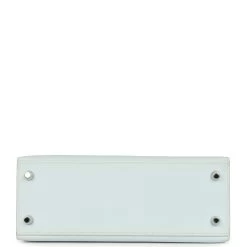 Hermès Pre-owned Hermes Kelly Sellier 25 Bleu Brume Epsom Palladium Hardware -Online Bag Store H K 240201 1 06