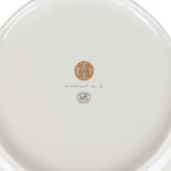 Hermès Hermes "Mosaique Au 24" Gold Dinner Plate Set -Online Bag Store H OT 230327 4 ZK 05