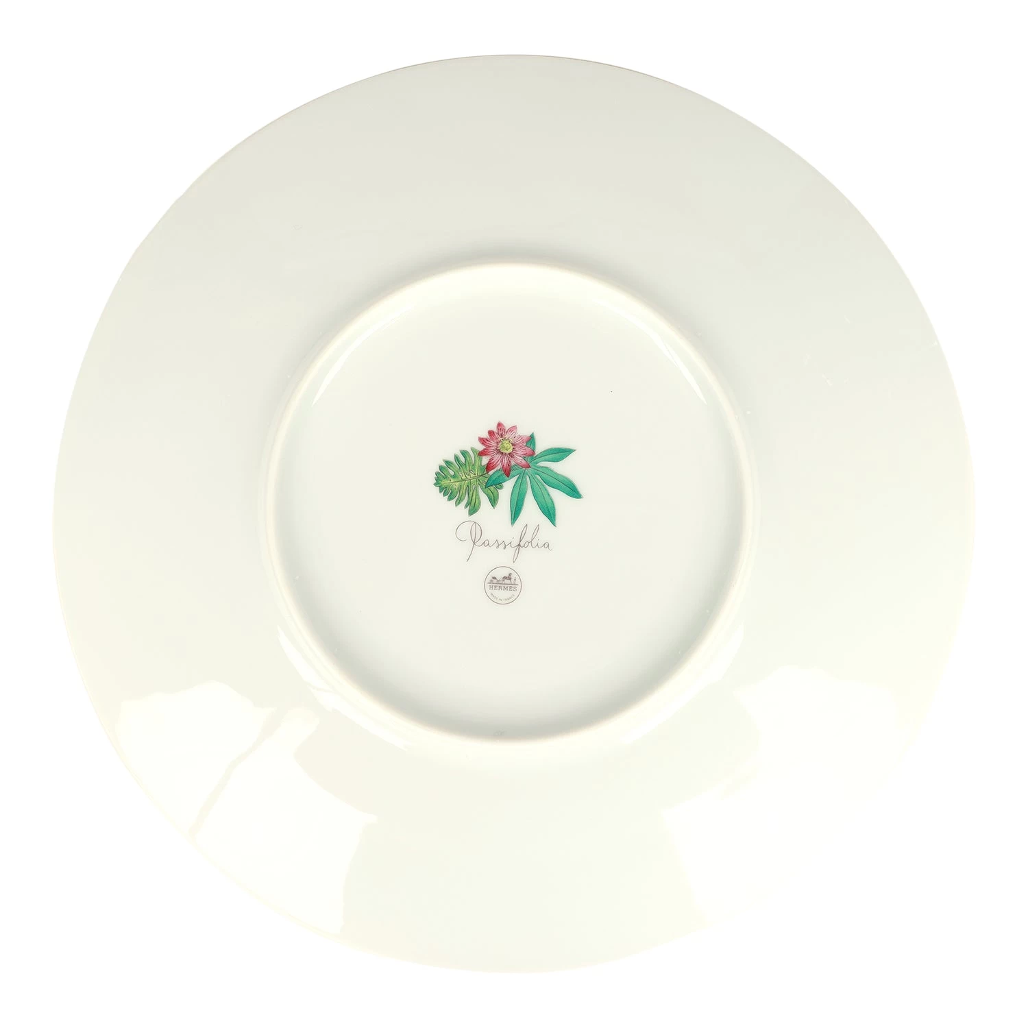 Hermès Hermes Passifolia Porcelain Dinner Plate Set 6 Hermès Hermes Passifolia Porcelain Dinner Plate Set - Image 4