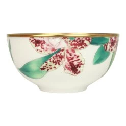 Hermès Hermes Passifolia Medium Porcelain Bowl -Online Bag Store H OT 240130 4 VP 03