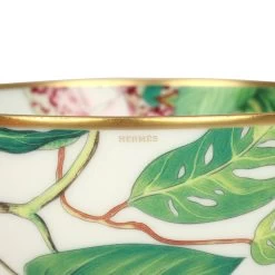 Hermès Hermes Passifolia Medium Porcelain Bowl -Online Bag Store H OT 240130 4 VP 04