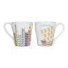 Hermès Hermes Epopee Set Of 2 Mugs White Multicolor Porcelain -Online Bag Store H OT 240312 1 VP 01